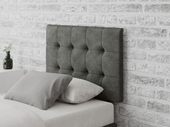 Sinatra Headboard 60 cm - Kimiyo Linen - Granite