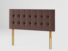 Sinatra Headboard 60 cm - Yorkshire Knit - Chocolate