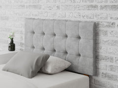 Sinatra Headboard 60 cm - Kimiyo Linen - Silver