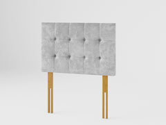 Sinatra Headboard 60 cm - Mirazzi Velvet - Silver