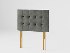 Sinatra Headboard 60 cm - Kimiyo Linen - Granite