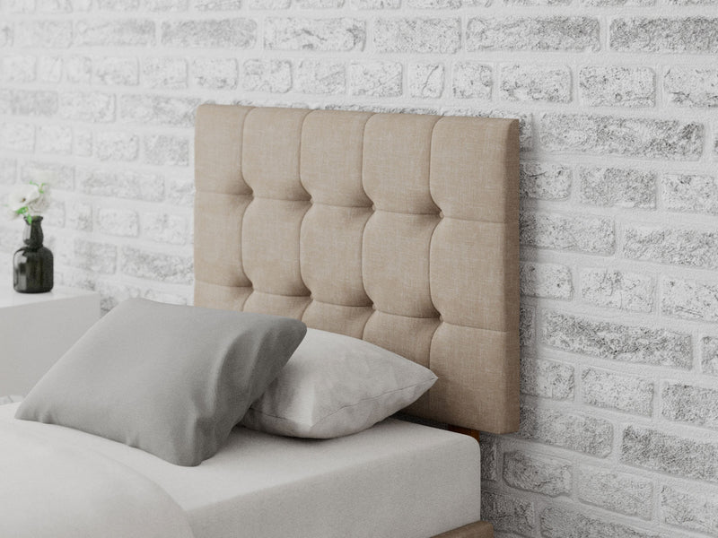 Sinatra Headboard 60 cm - Malham Weave - Mink