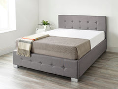 Ottoman Storage Bed Lift Up Frame Available in Single Double King Size